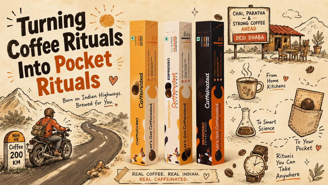 Turning Coffee Rituals Into Pocket Rituals: The Story Behind Caffeinated Drops